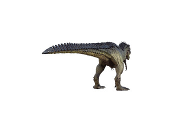 Fototapeta premium tyrannosaurus rex, in different poses for better adaptation to your collagen. 3d illustration, 3d rendering.