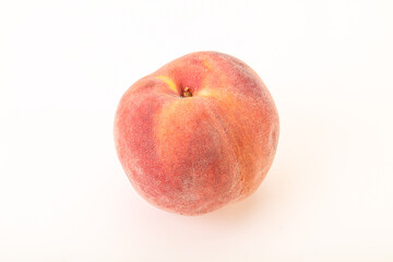 Fresh ripe sweet peach fruit