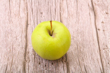 Ripe and sweet green apple