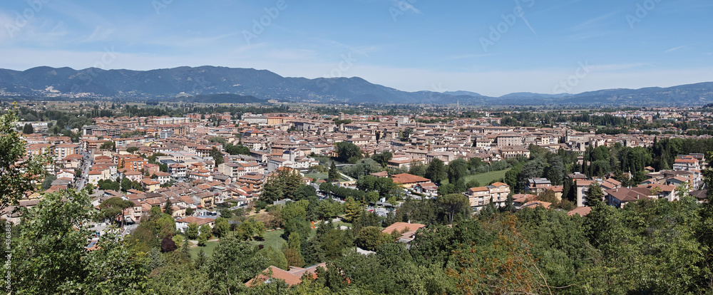 Wall mural landscape of the city of rieti