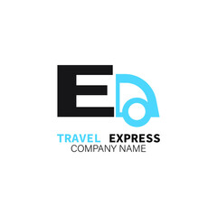 truck travel logo