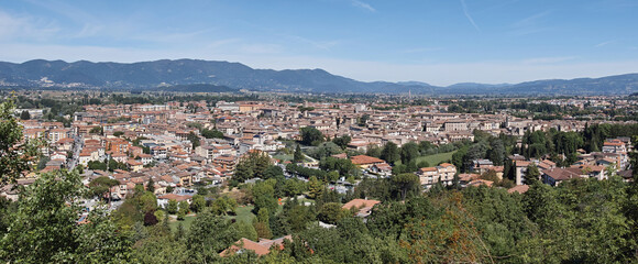 landscape of the city of rieti