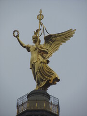 Victory column angel at Berlin, Germany