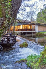 waterfall in the park