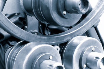 industrial device for bending of metal pipes and plates
