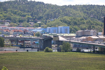 Fototapeta na wymiar The bridge Bohusbron nearby Gothenburg, Sweden