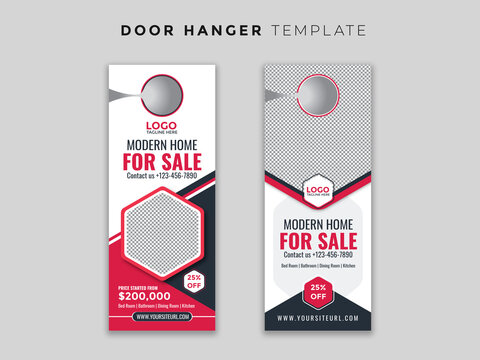 Real Estate Door Hanger