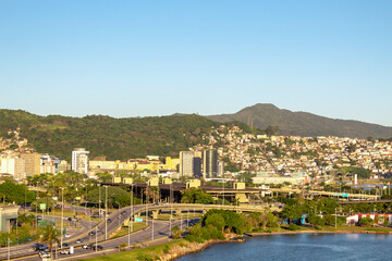 view country of Florianópolis Island , Santa Catarina, Brazil, florianopolis