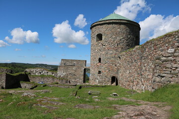 Fototapeta na wymiar Bohus fästning nearby Gothenburg, Sweden