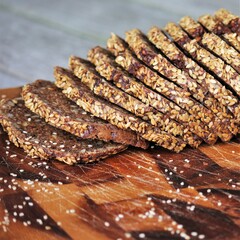 Rye bread, danish soft grain ryebread, rugbrød