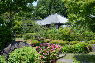 Obraz premium 大池寺 本堂遠景 滋賀県甲賀市