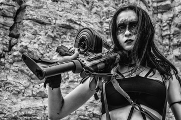 Post apocalyptic raider