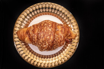 Ham and cheese croissant