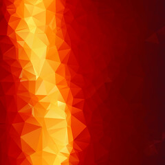 Fototapeta premium abstract background with red polygon