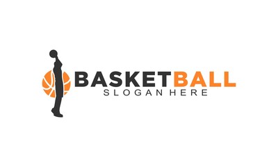 Basketball modern logo