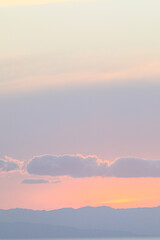 Obraz premium 夕焼け空
