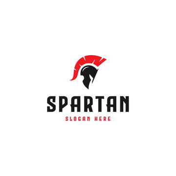 spartan logo design for logo template