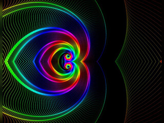 abstract rainbow background