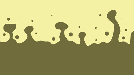 Abstract coffe texture background with solid color. Minimalist coffe texture background. Abstract liquid texture background with solid color.