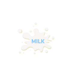 milk packing, glass of milk on white,dairy products background. Icon,Vector,illustration cartoon style.