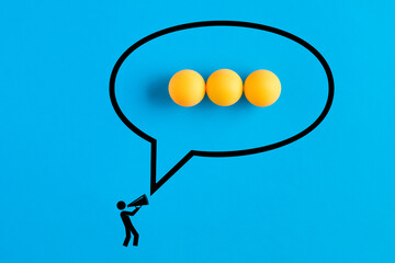 Social media messaging concept.