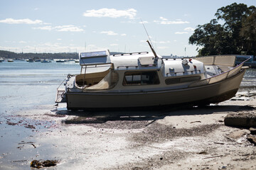 Obraz premium Abandoned boat