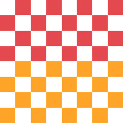 Red,Yellow and White checker pattern background
