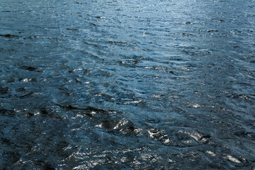Background shot of aqua sea water surface