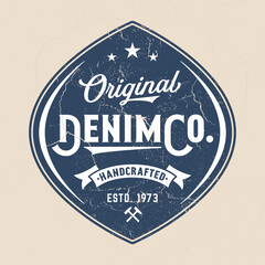 Original Denim Co. - Tee Design For Printing