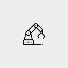 Object clipper machine vector icon
