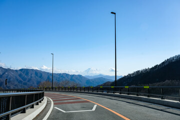 山梨県甲州市 柳沢峠 大菩薩ライン