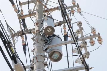 四国地区の柱上変圧器