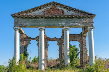 Kikinda, Serbia - May 04, 2021: The Mavrokordato summer house, also known as 
