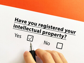 Questionnaire about intellectual property law