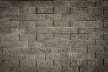 Grey stone wall background and texture.