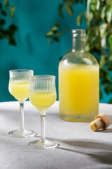 Limoncello, traditional Italian liqueur
