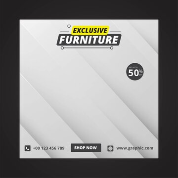 Car rental promotion social media post banner template