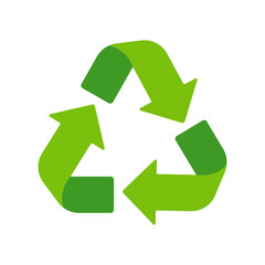 Recycling icon. An arrow that revolves endlessly Reuse concept Recycled.