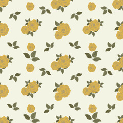 Fototapeta premium vector illustration seamless pattern with cat. Vector templates for card, poster, flyer, banner and other use.Wrapping paper,textile,fabric.