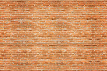 Red brick wall for textured and background