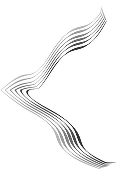 Frames of capron tape on A4 sheet, surreal, graphics