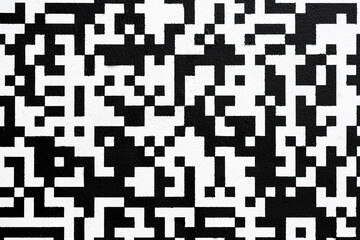 Pixel pattern on the wall as a background, texture, pattern.