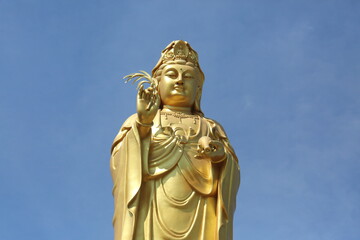 Fototapeta na wymiar Statue of Chinese traditional deities 