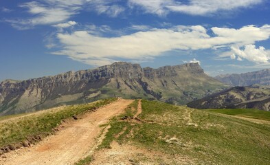 Road in mountains