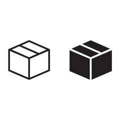 Box vector icon