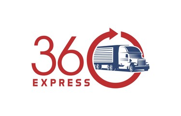 expedition express logo brand vector