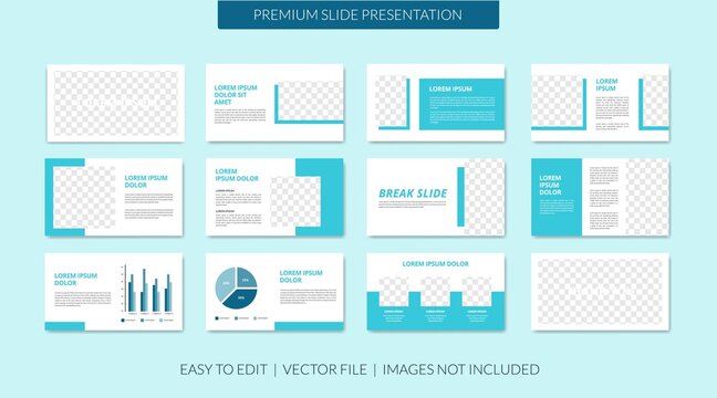 minimal slides presentation template