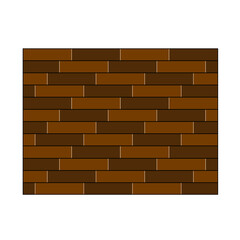 フローリング（茶色の模様）