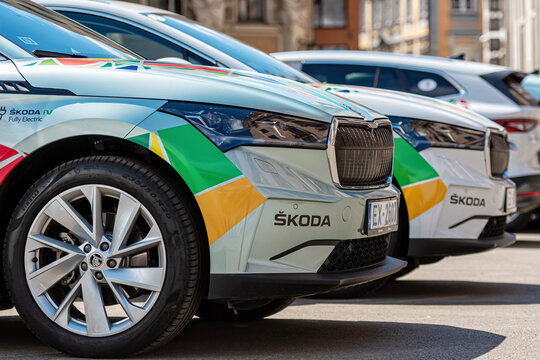 SKODA is the official main sponsor of the IIHF Ice Hockey World Championship. Skoda Enyaq 60 iv Fully Electric