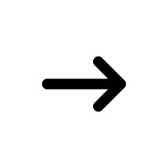turn right icon, arrow vector